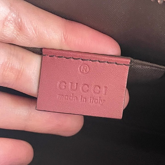 Mint Gucci Supreme Blooms Pink Clutch Bag Cosmetic Pouch - Picture 8 of 10